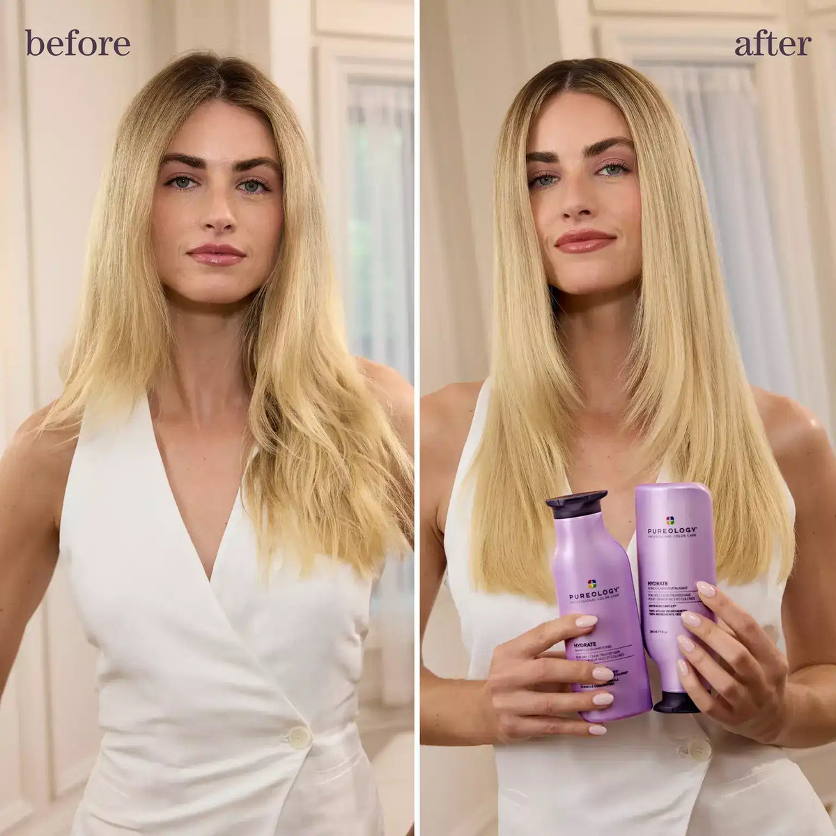 Hydrate Shampoo & Conditioner: Sulfate-Free Set for Deep Hydration
