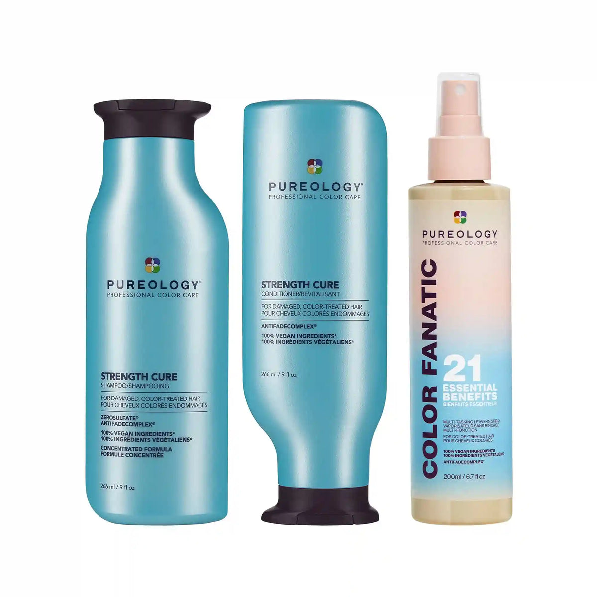 Strength Cure Daily Damage Protection Hair Care Set